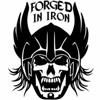 FORGED IN IRON logo