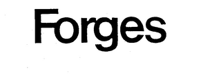 FORGES logo