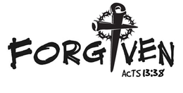 FORGIVEN ACTS 13:38 logo