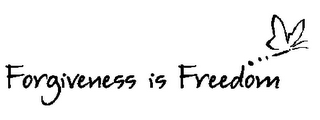 FORGIVENESS IS FREEDOM logo