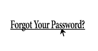FORGOT YOUR PASSWORD? logo