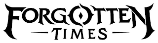FORGOTTEN TIMES logo