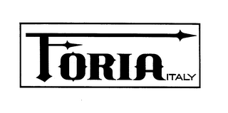 FORIA ITALY logo