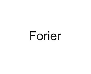FORIER logo