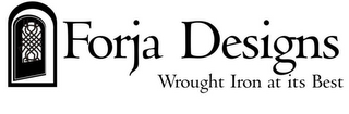 FORJA DESIGNS WROUGHT IRON AT ITS BEST logo