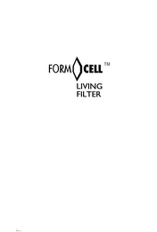 FORM CELL LIVING FILTER logo
