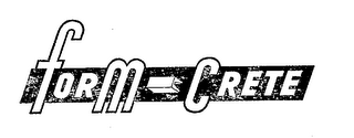 FORM-CRETE logo
