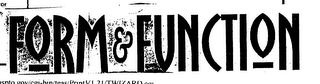 FORM & FUNCTION logo
