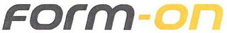 FORM-ON logo
