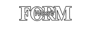 FORM WEST logo