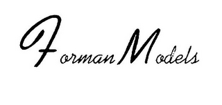 FORMAN MODELS logo