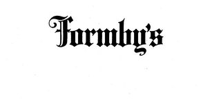 FORMBY'S logo