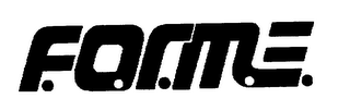 F.O.R.M.E. logo