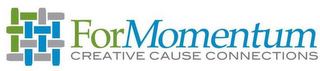 FORMOMENTUM CREATIVE CAUSE CONNECTIONS logo