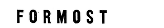 FORMOST logo