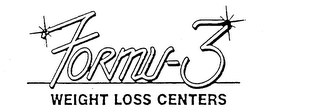 FORMU-3 WEIGHT LOSS CENTERS logo