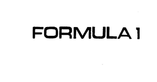 FORMULA 1 logo
