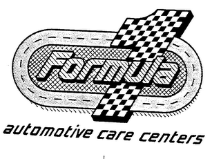 FORMULA 1 AUTOMOTIVE CARE CENTERS logo