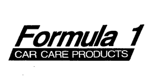 FORMULA 1 CAR CARE PRODUCTS logo