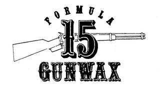 FORMULA 15 GUNWAX logo