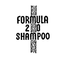 FORMULA 20 SHAMPOO logo