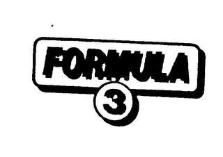 FORMULA 3 logo