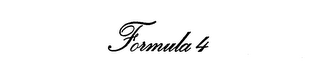 FORMULA 4 logo