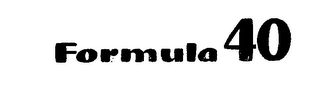 FORMULA 40 logo