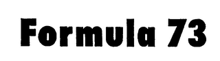 FORMULA 73 logo