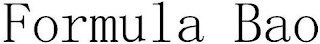 FORMULA BAO logo