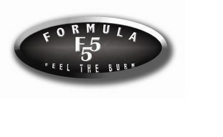 FORMULA F 55 FEEL THE BURN logo