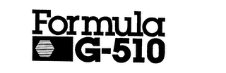 FORMULA G-510 logo