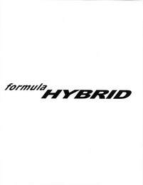 FORMULA HYBRID logo