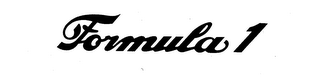 FORMULA I logo