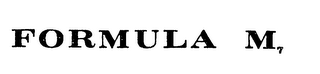 FORMULA M7 logo