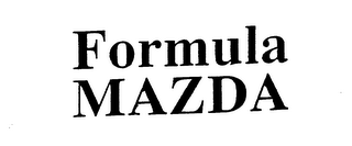 FORMULA MAZDA