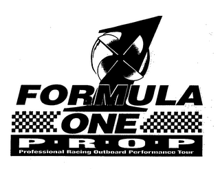 FORMULA ONE P R O P PROFESSIONAL RACING OUTBOARD PERFORMANCE TOUR logo