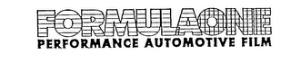 FORMULAONE PERFORMANCE AUTOMOTIVE FILM logo