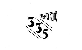 FORMULATED 335 logo