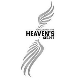 FORMULATED FROM ABOVE HEAVEN'S SECRET logo