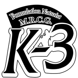 FORMULATION NATURIST M.R.C.G. K-3 logo