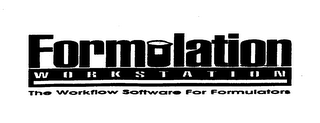 FORMULATION WORKSTATION THE WORKFLOW SOFTWARE FOR FORMULATORS TM logo