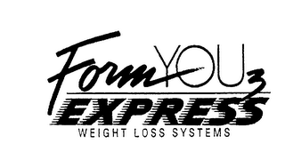 FORMYOU3 EXPRESS WEIGHT LOSS SYSTEMS logo