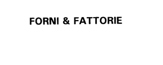 FORNI & FATTORIE logo