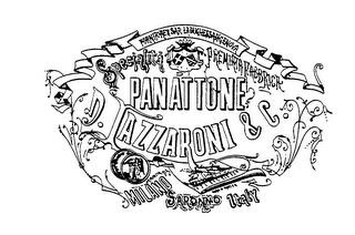 FORNITORE DI D.S.R. LA DUCHESSA DI GENOVA SPECIALITA PREMIATA FABRICA PANATONE D. LAZZARONI & C. PROVINCIA DI MILANO SARONNO ITALY MARLA DI FABRICA logo