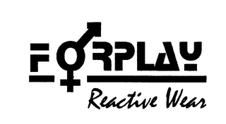 FORPLAY REACTIVE WEAR logo
