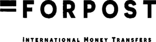FORPOST INTERNATIONAL MONEY TRANSFERS logo