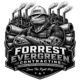 FORREST EVERGREEN CONTRACTING FORREST EVERGREEN CONTRACTING DONE THE RIGHT WAY FORREST EVERGREEN CONTRACTING HEAT & FROST INSULATION SPECIALISTS DONE THE RIGHT WAY. logo