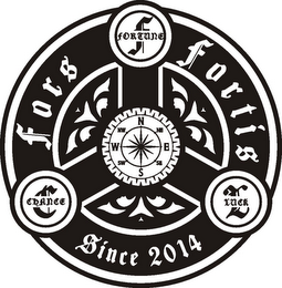 FORS FORTIS LUCK CHANCE FORTUNE SINCE 2014 logo