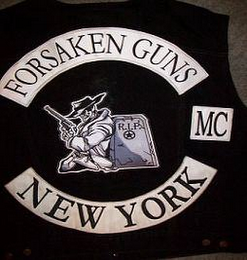 FORSAKEN GUNS MC logo